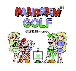 Mario Open Golf brings open golf to your Mario!