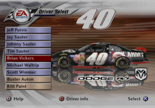 NASCAR didn't have an actual alternate logo for when drivers under 21 had to compete in the then-Busch Series.